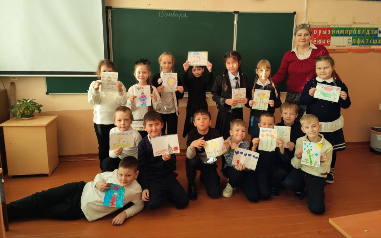 На этой неделе педагогом- психологом Белковой Г.М. были проведены занятия в первых классах.